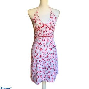 Tropical Halter Dress